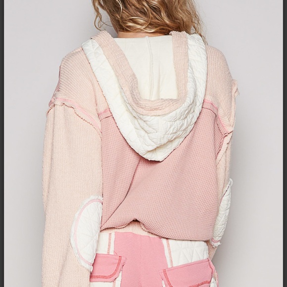 P7870–POL THERMAL KNIT QUILTED JACKET AND PANTS (SEPERATE) - Picture 5 of 6